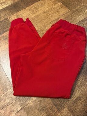 HeartSoul Red Athletic Jogger Pants